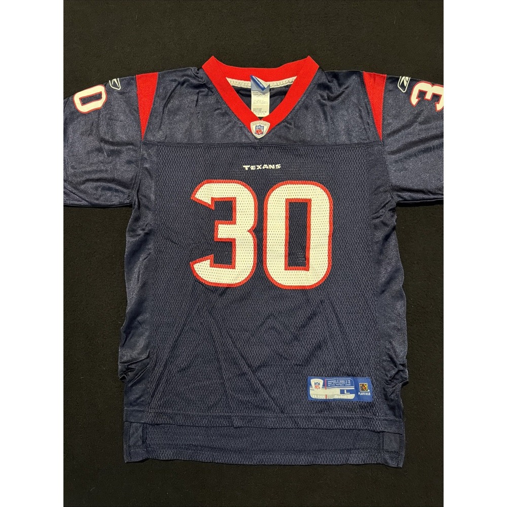 Houston Texans Reebok Ahman Green #30 Kids Size Large